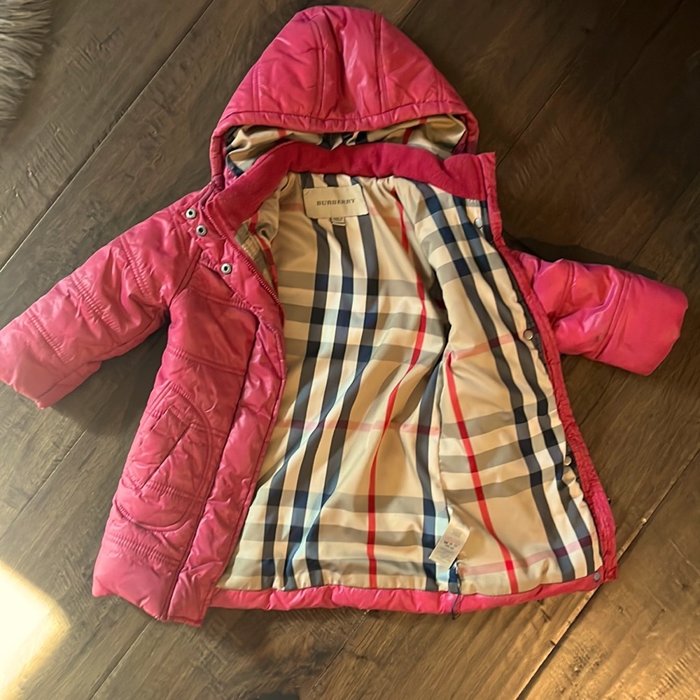 Burberry girls coat